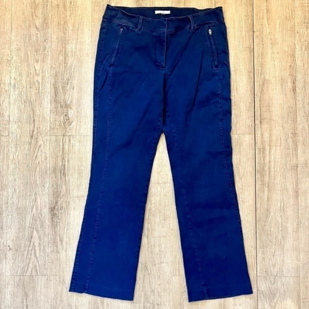 LOFT Julie Pants 12 Blue